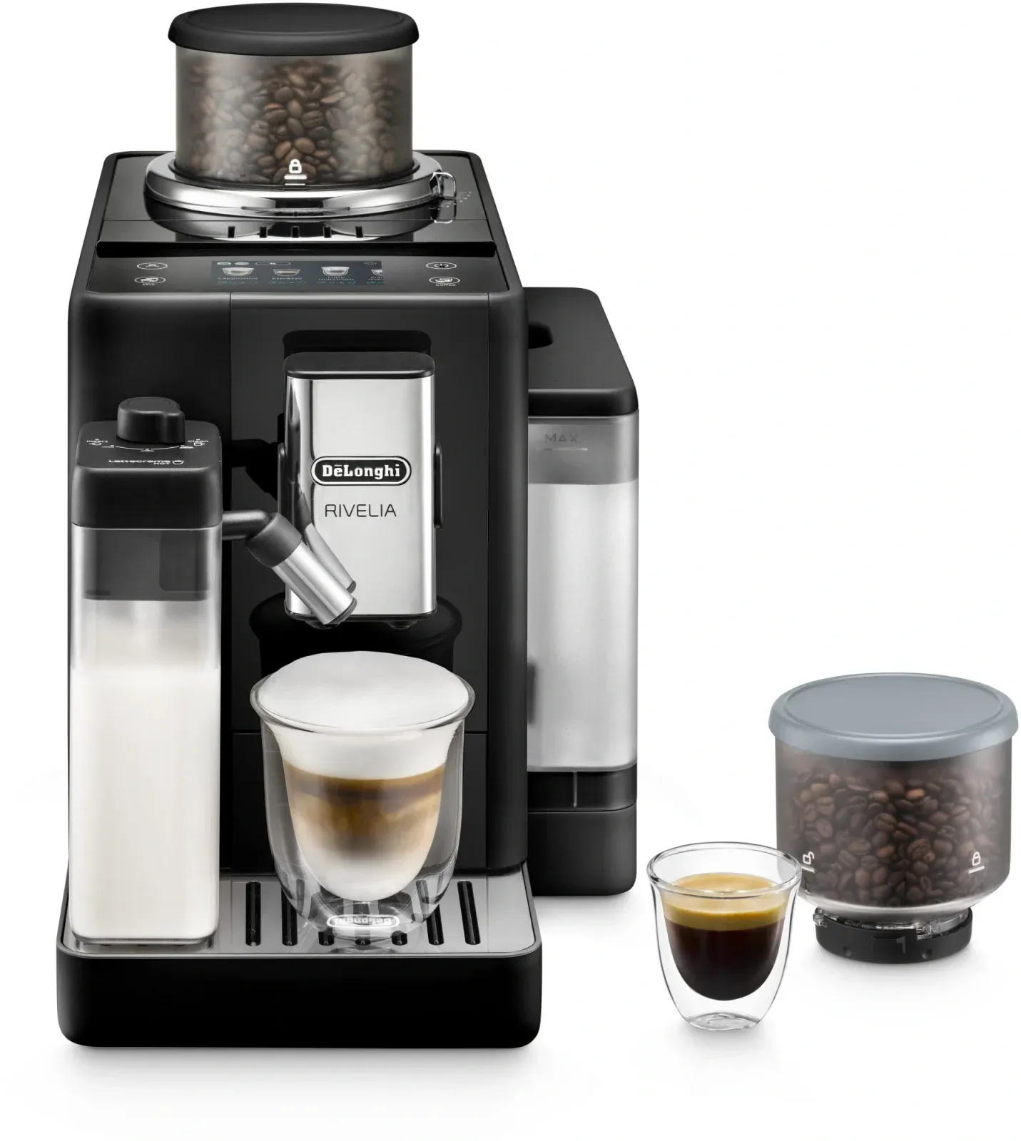Кофемашина Delonghi Rivelia EXAM440.35.B 1450Вт черный - фото 2