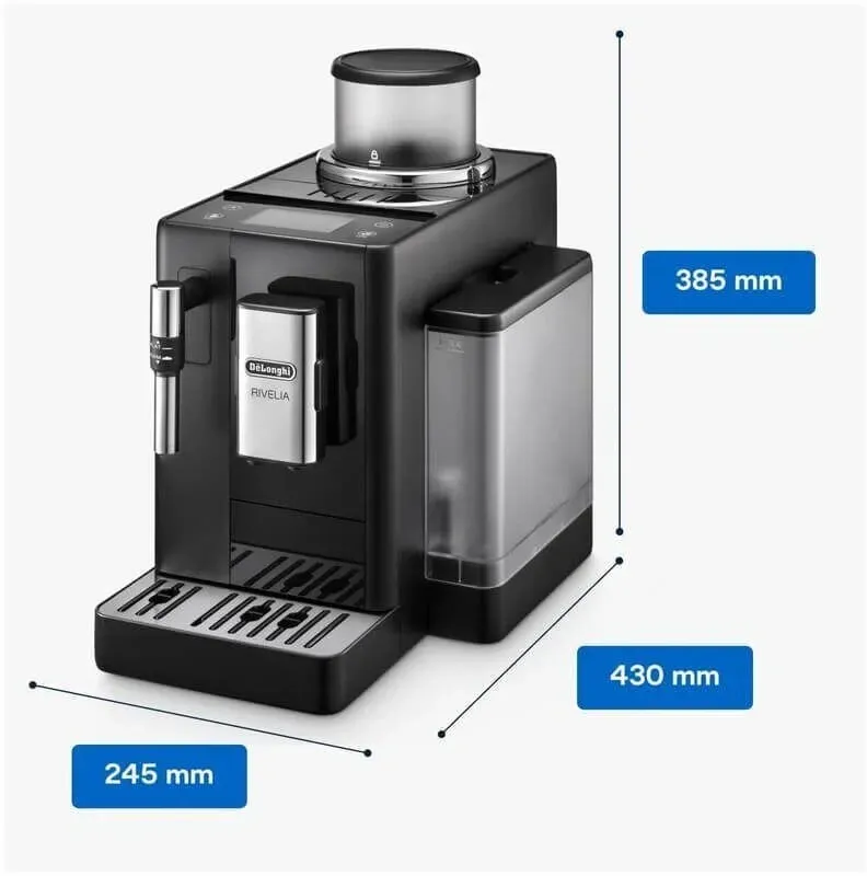 Кофемашина Delonghi Rivelia EXAM440.35.B 1450Вт черный - фото 7