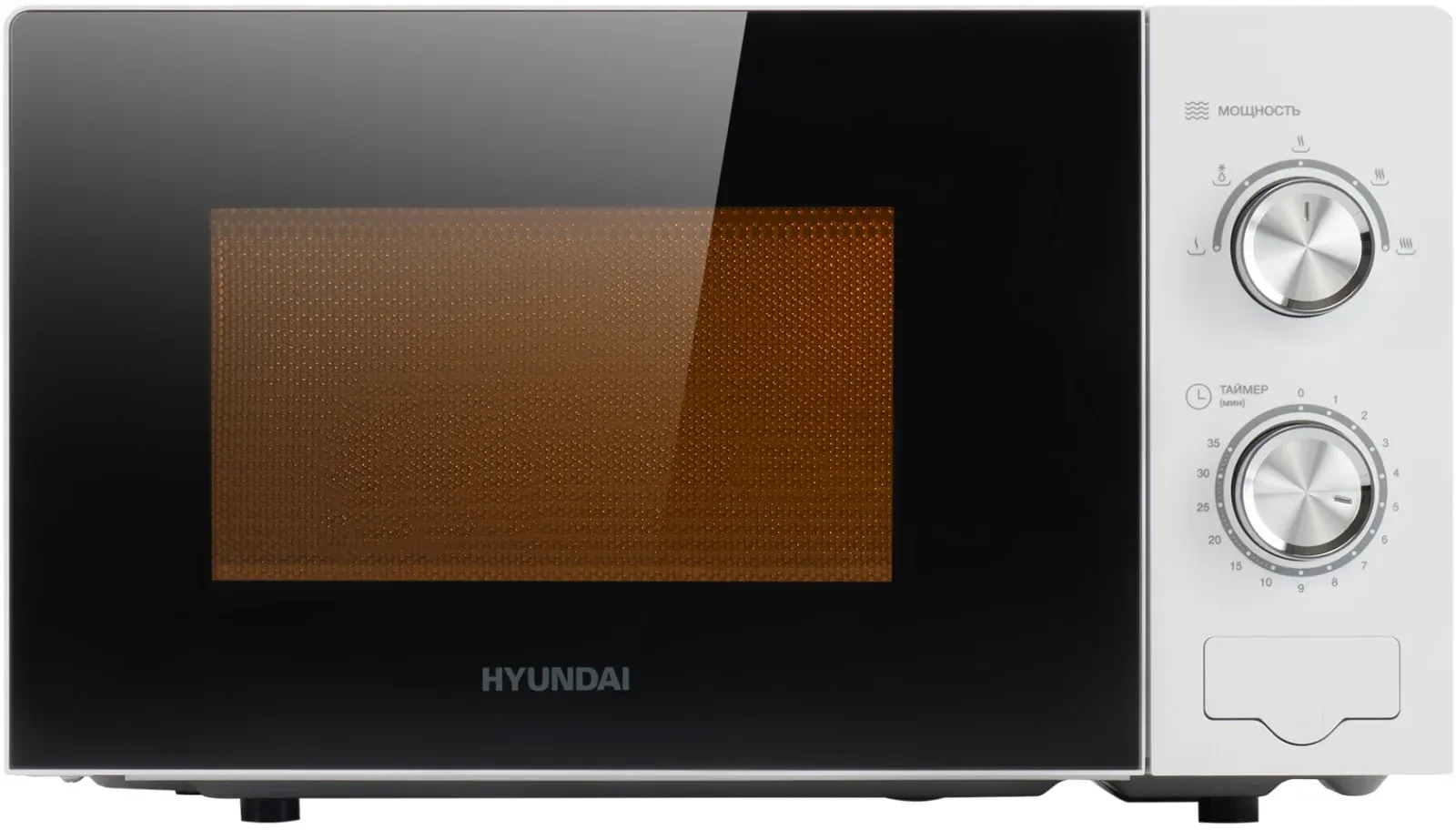 Микроволновая Печь Hyundai HYM-M2094 20л. 700Вт белый, 20 л - фото 3