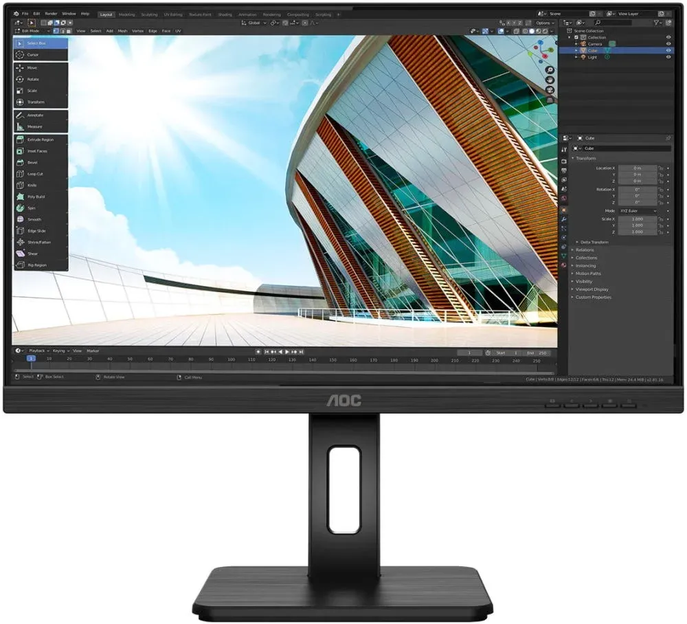 Мониторы ЖК AOC Q24P2Q - фото 1