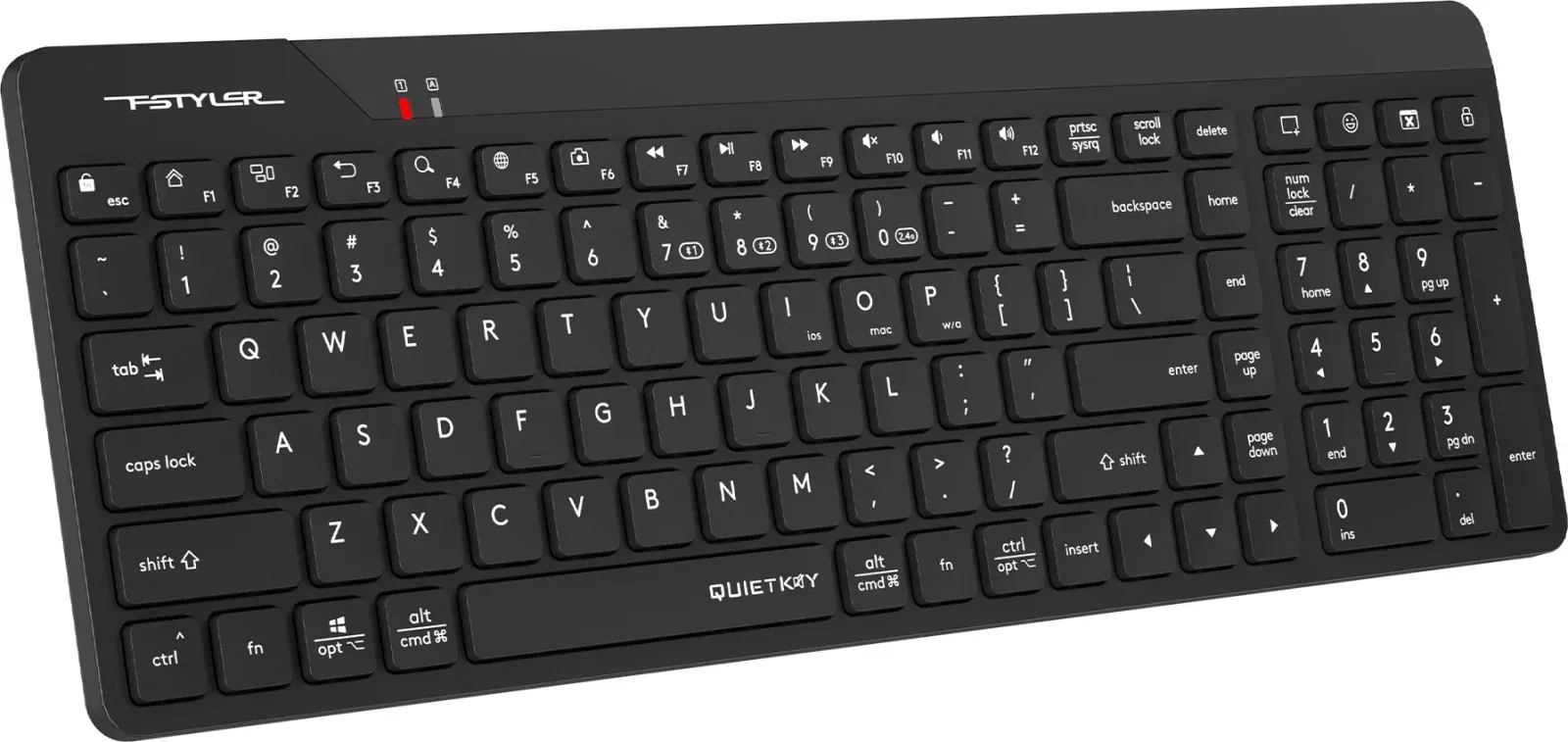 Клавиатуры A4TECH FBK23 AS черный - фото 4