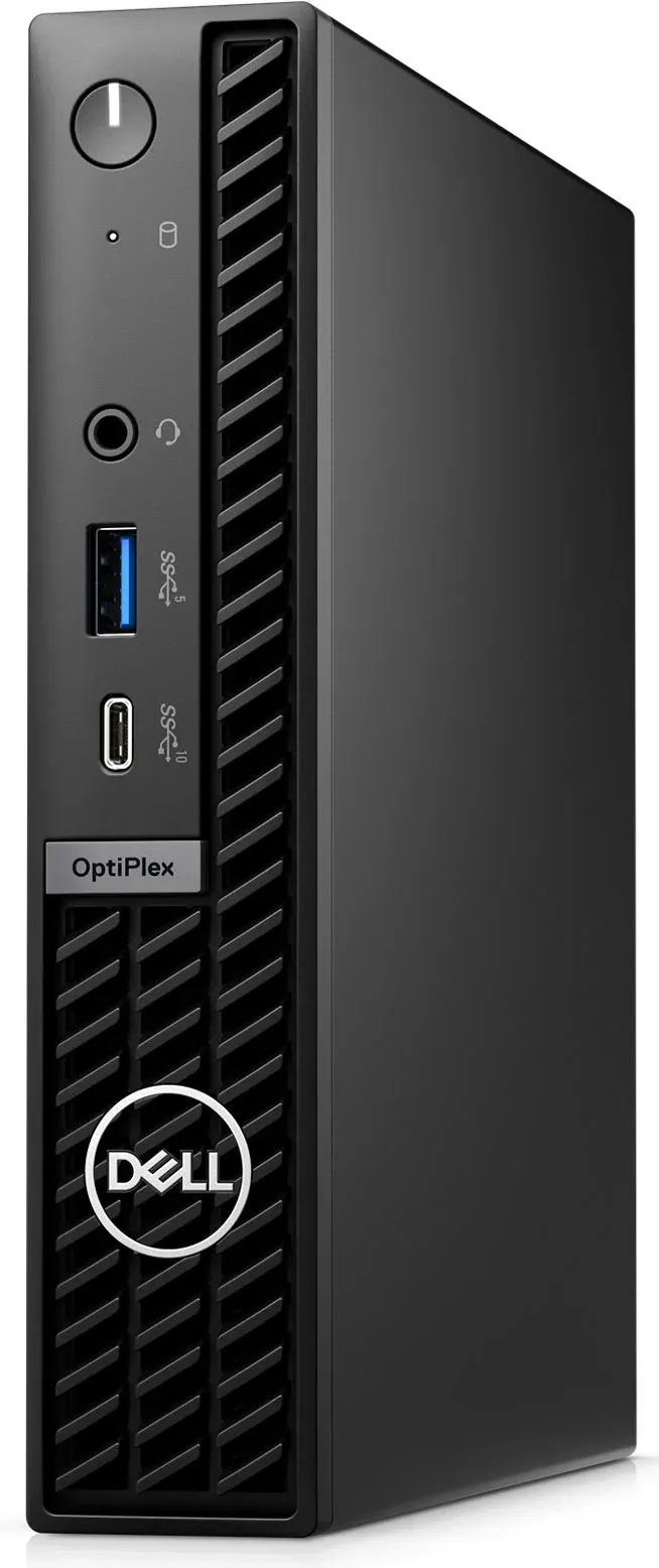Неттоп Dell Optiplex 7020 Micro i3 14100T 2.7 8Gb SSD256Gb UHDG 730 Windows 11 Pro GbitEth WiFi BT 90W мышь клавиатура черный 7020-3861 - фото 2