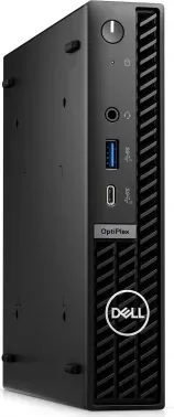 Неттоп Dell Optiplex 7020 Micro i3 14100T 2.7 8Gb SSD256Gb UHDG 730 Windows 11 Pro GbitEth WiFi BT 90W мышь клавиатура черный 7020-3861 - фото 6