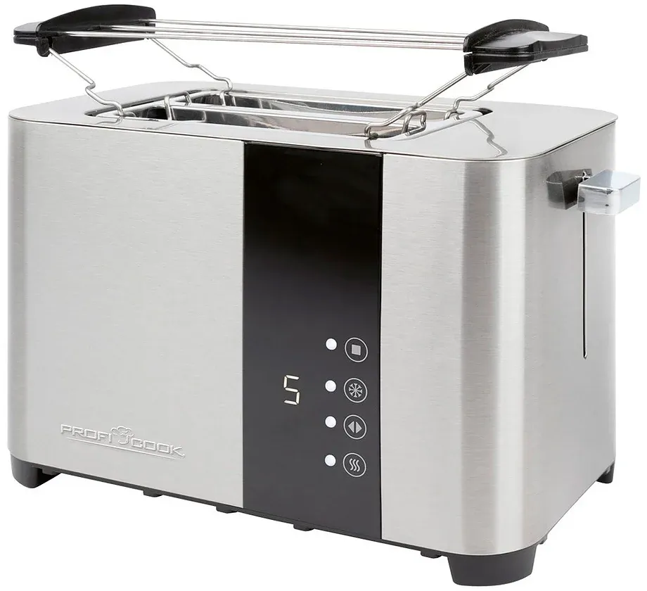 Тостер Profi Cook PC-TA 1250 920Вт нержавеющая сталь - фото 3