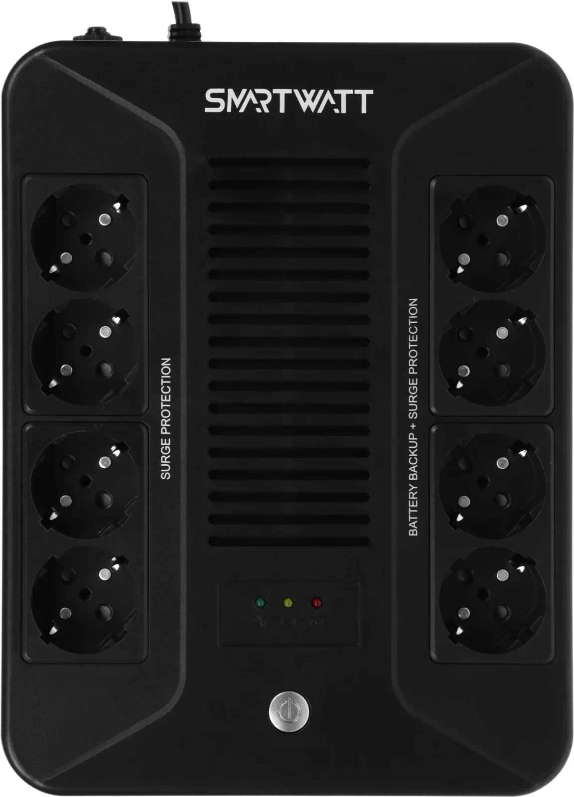 Источник бесперебойного питания Smartwatt Safe Pro 800 480Вт 800ВА черный - фото 8