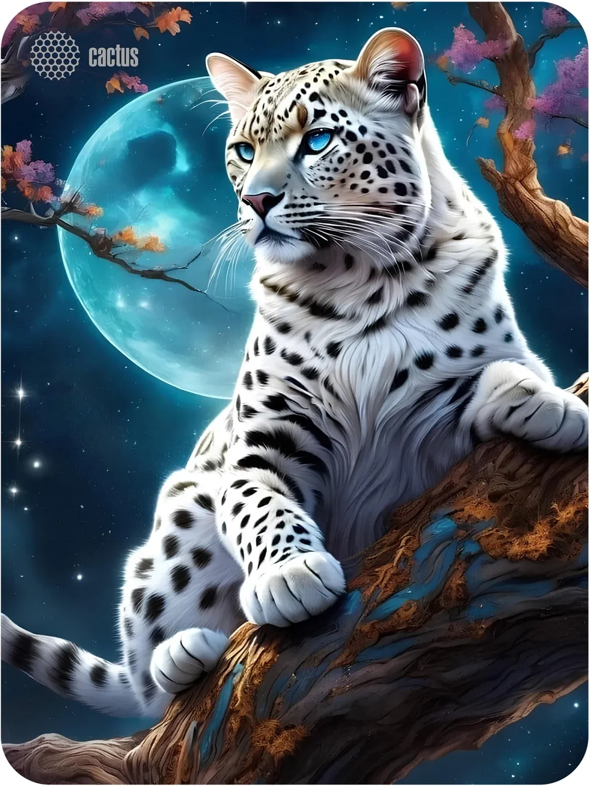 Аксессуары CACTUS Snow Leopard рисунок - фото 2