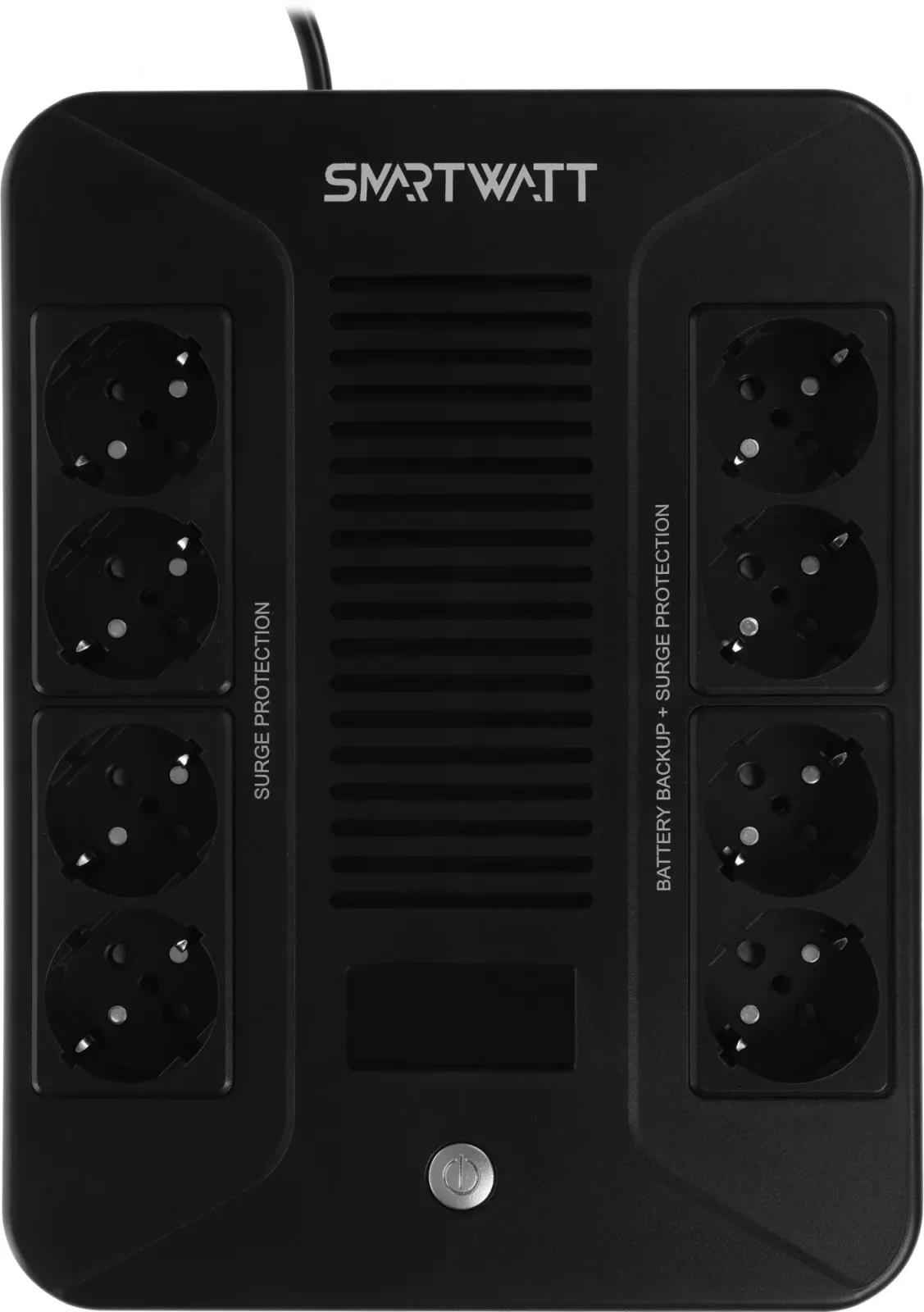 Источник бесперебойного питания Smartwatt Safe Pro LCD 600Вт 1000ВА черный - фото 8