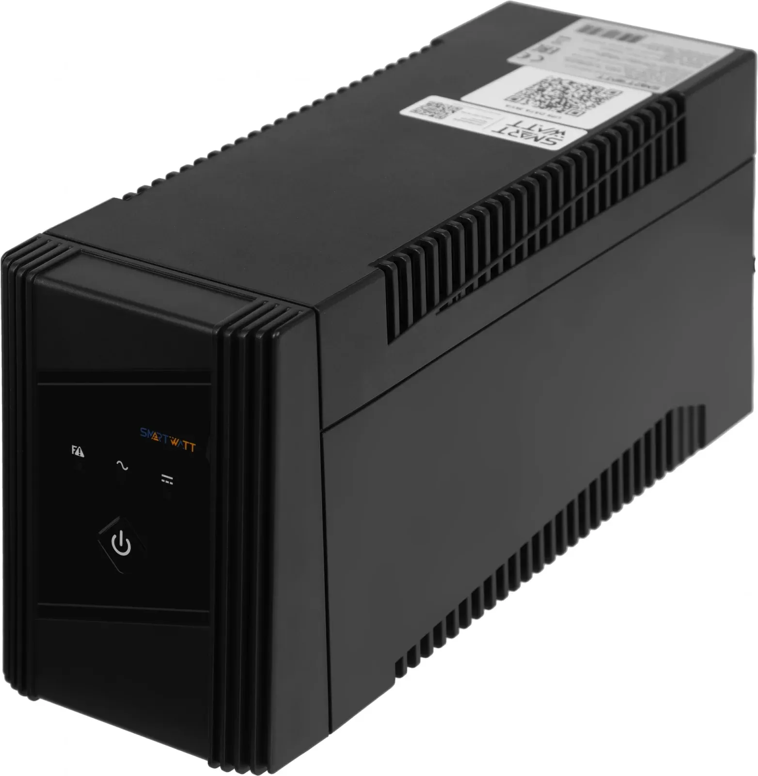 Источник бесперебойного питания Smartwatt Uni 360Вт 650ВА черный - фото 2