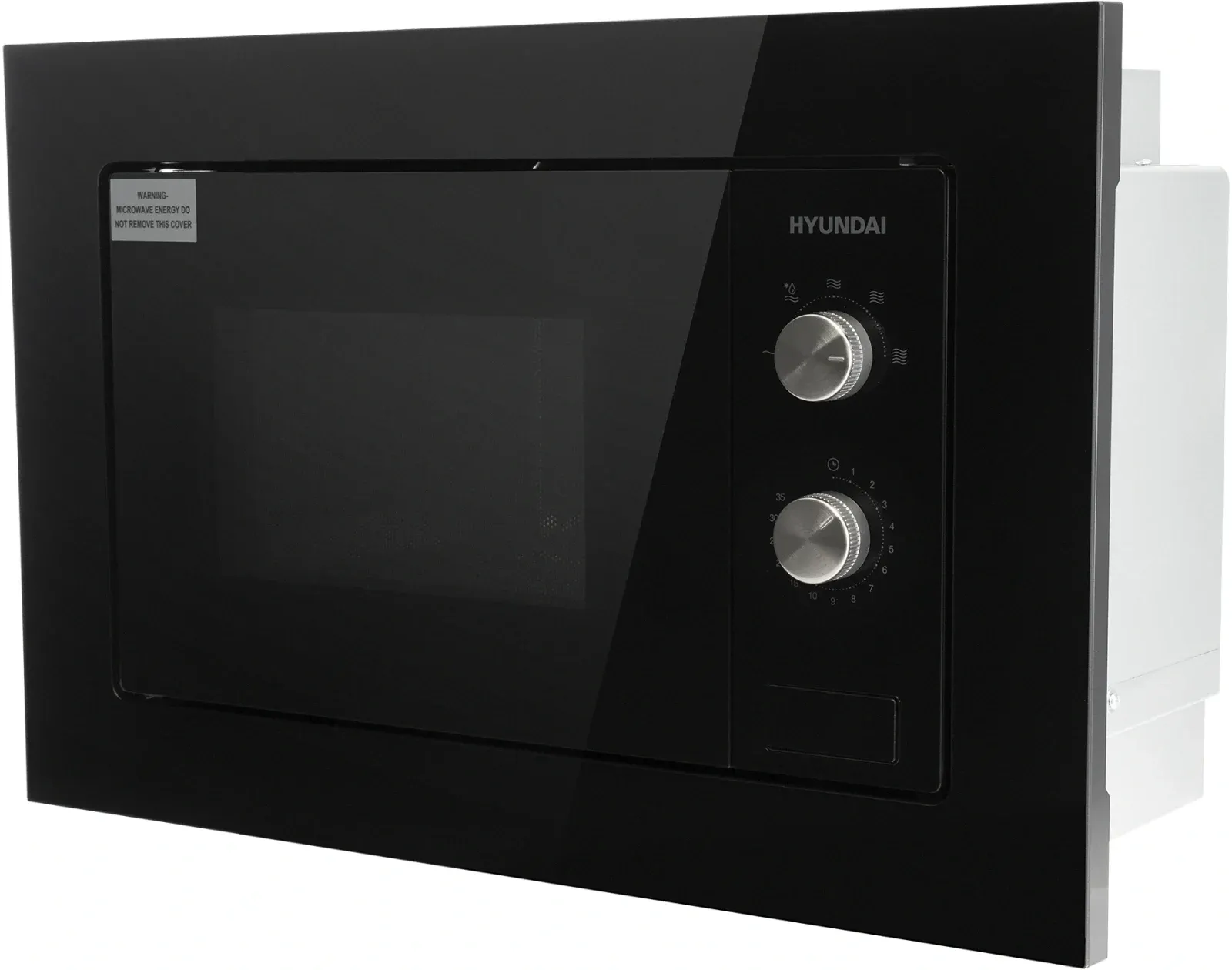 Микроволновая печь Hyundai HBW 2030S BG 20л. 800Вт черный встраиваемая, 20 л - фото 2