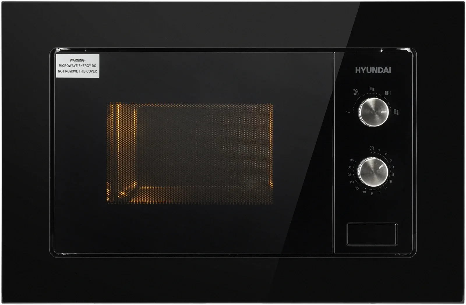 Микроволновая печь Hyundai HBW 2030S BG 20л. 800Вт черный встраиваемая, 20 л - фото 5