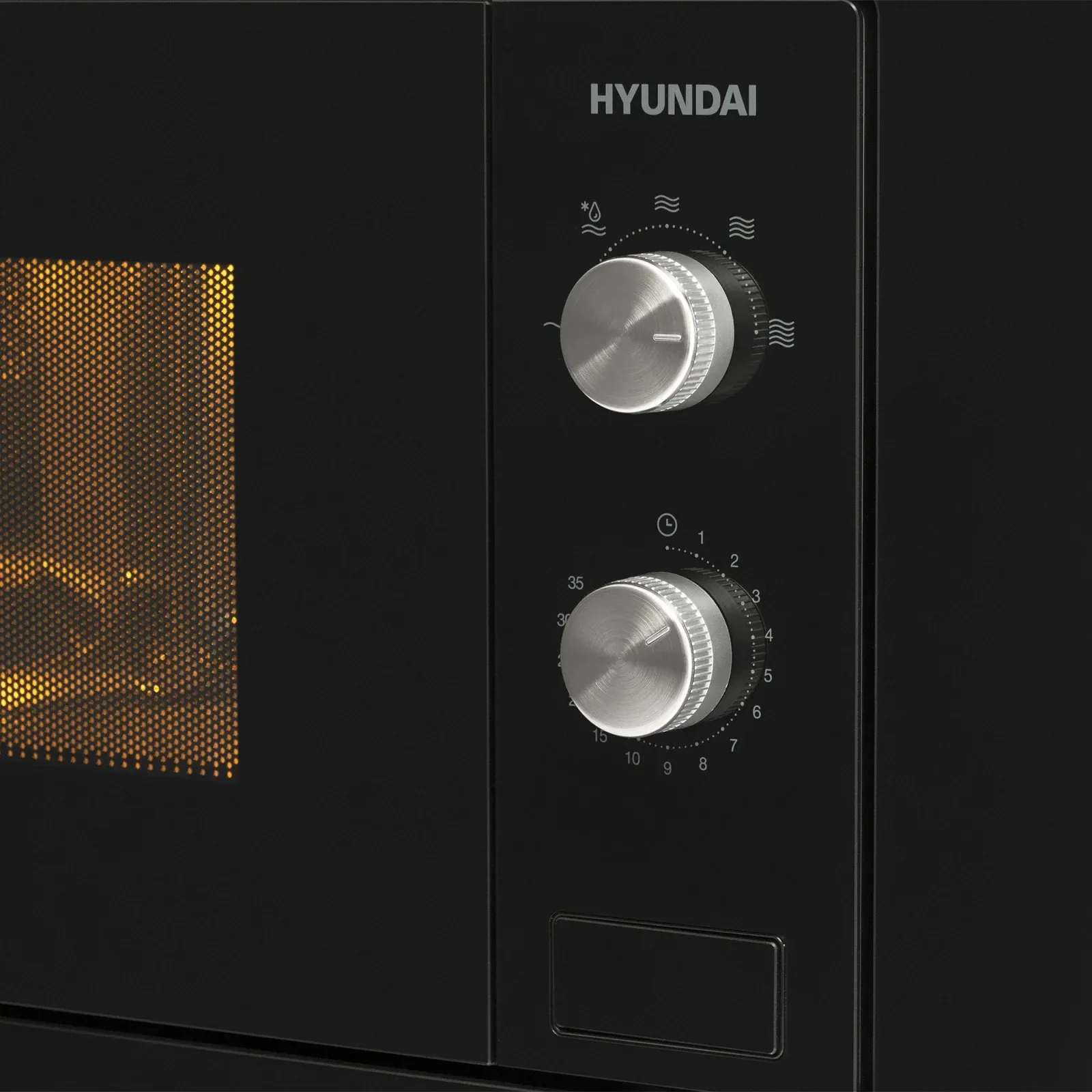 Микроволновая печь Hyundai HBW 2030S BG 20л. 800Вт черный встраиваемая, 20 л - фото 8