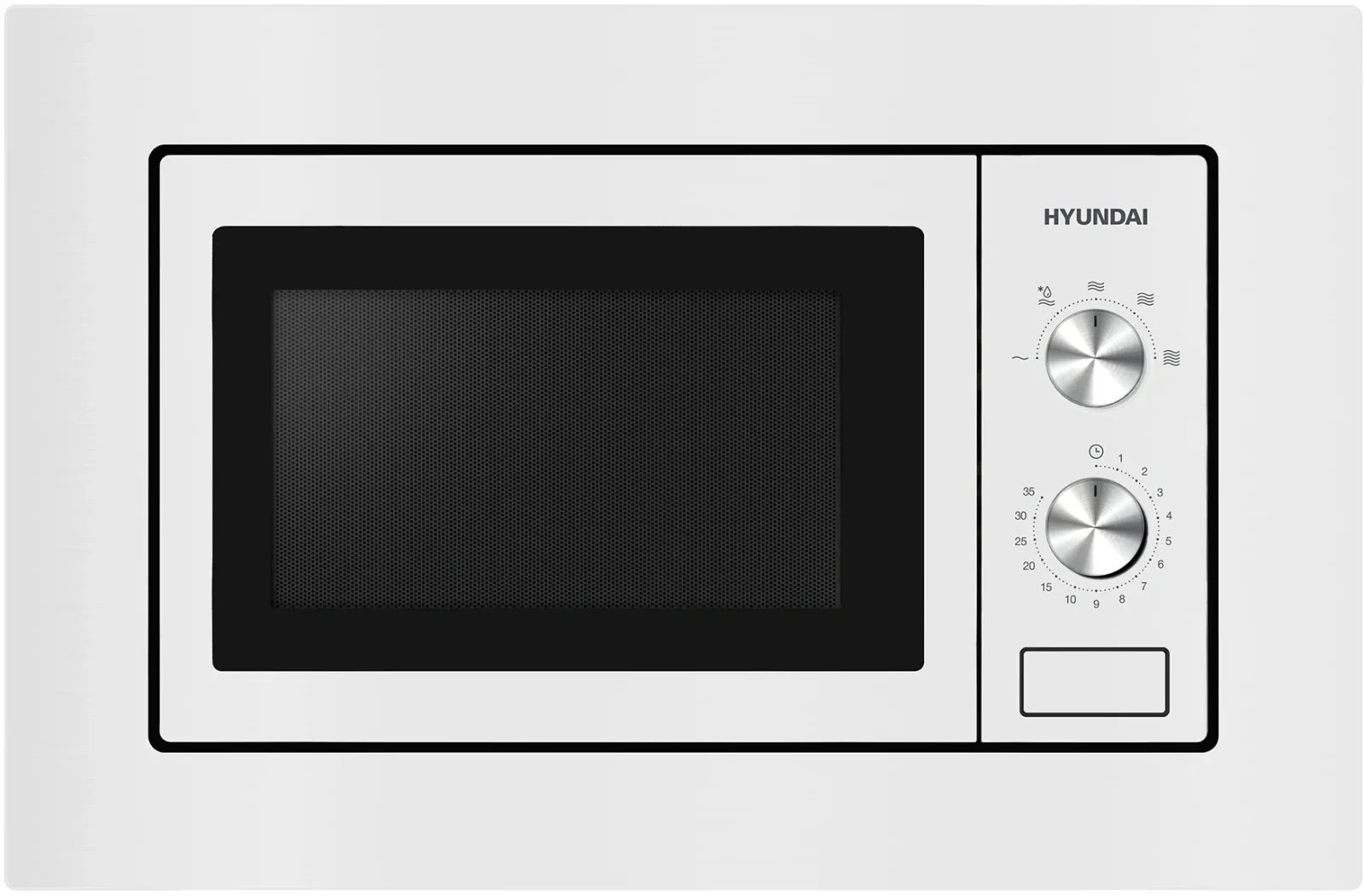 Микроволновая печь Hyundai HBW 2030S WG 20л. 800Вт белый встраиваемая, 20 л - фото 1