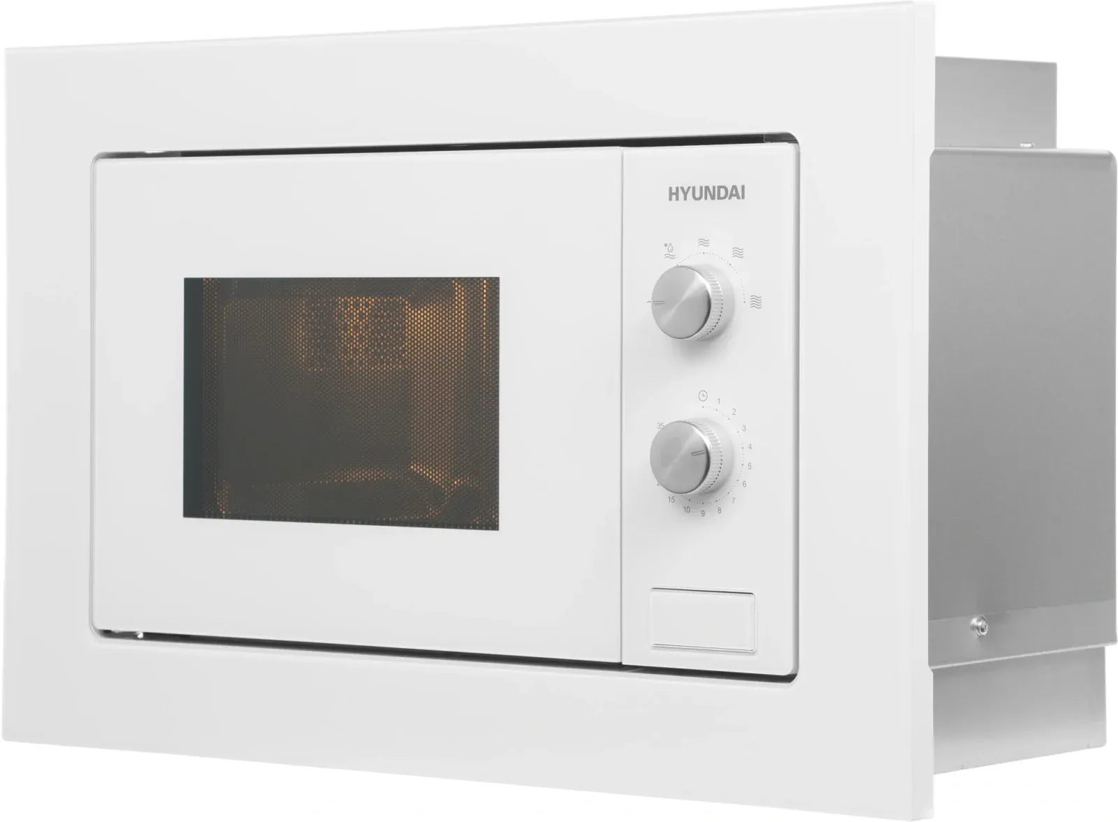 Микроволновая печь Hyundai HBW 2030S WG 20л. 800Вт белый встраиваемая, 20 л - фото 8
