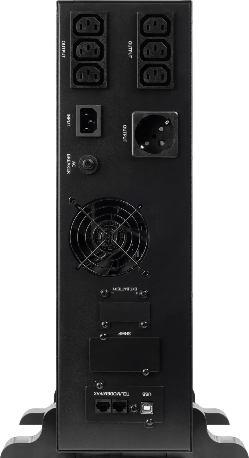Источник бесперебойного питания Smartwatt Data 1600Вт 2000ВА черный - фото 4
