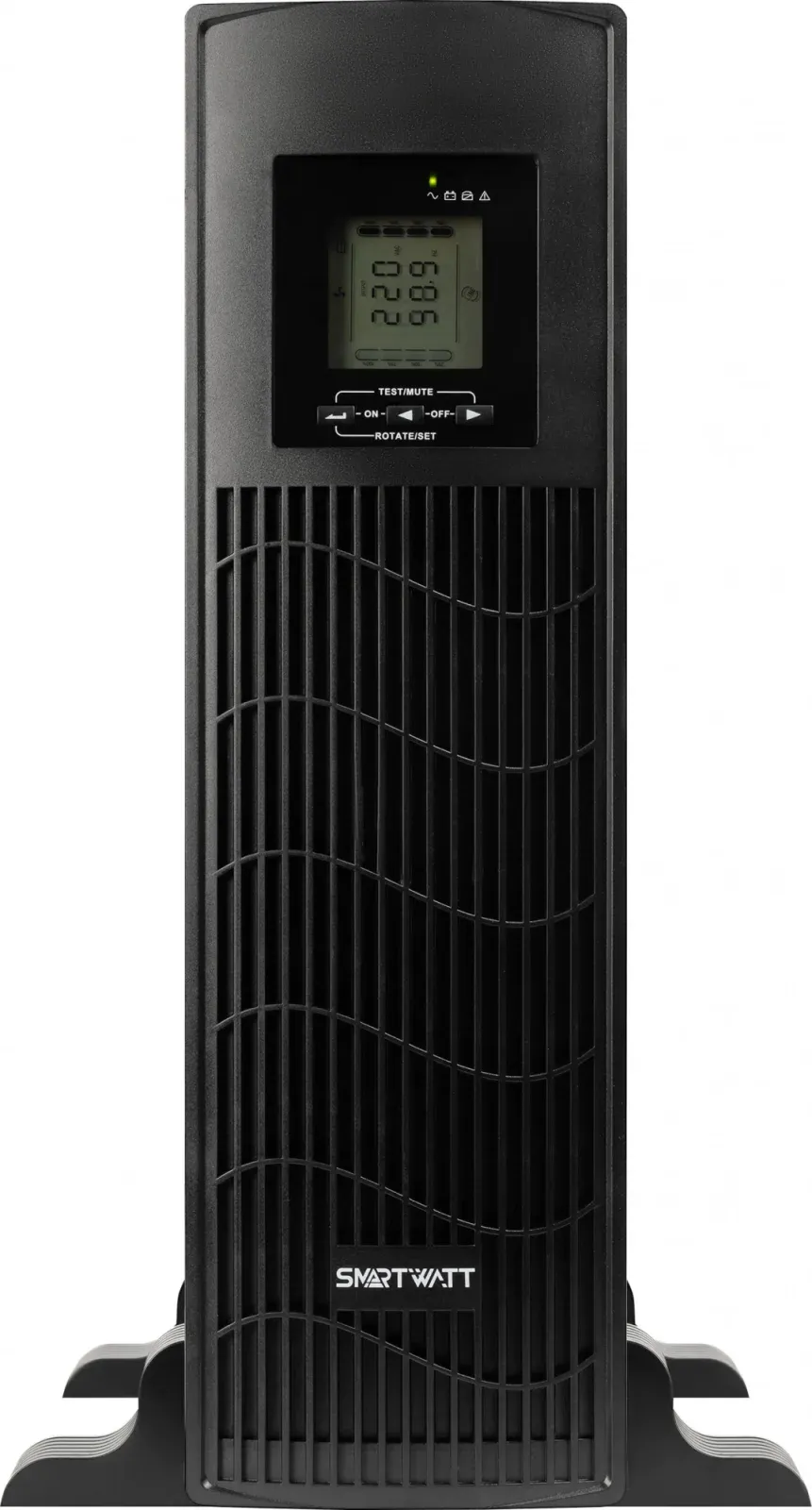Источник бесперебойного питания Smartwatt Data 2400Вт 3000ВА черный - фото 2