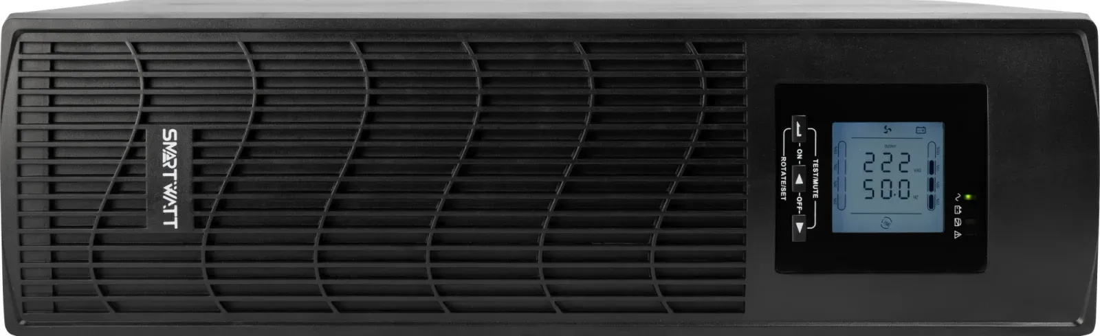 Источник бесперебойного питания Smartwatt Data 2400Вт 3000ВА черный - фото 3