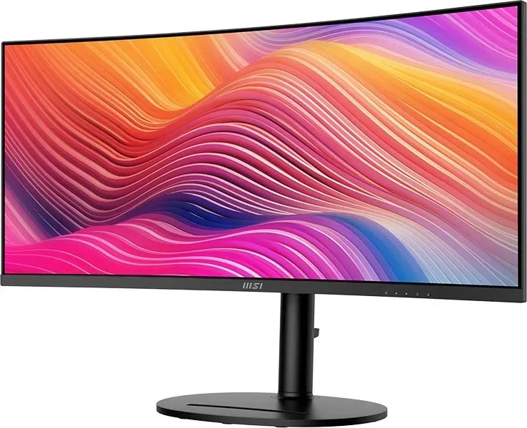 Монитор MSI 34 Modern MD342CQP черный VA LED 21:9 HDMI M/M матовая HAS Piv 3500:1 300cd 178гр/178гр 3440x1440 120Hz DP UW USB 8.05кг - фото 6