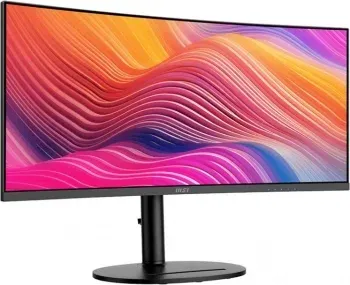 Монитор MSI 34 Modern MD342CQP черный VA LED 21:9 HDMI M/M матовая HAS Piv 3500:1 300cd 178гр/178гр 3440x1440 120Hz DP UW USB 8.05кг - фото 8
