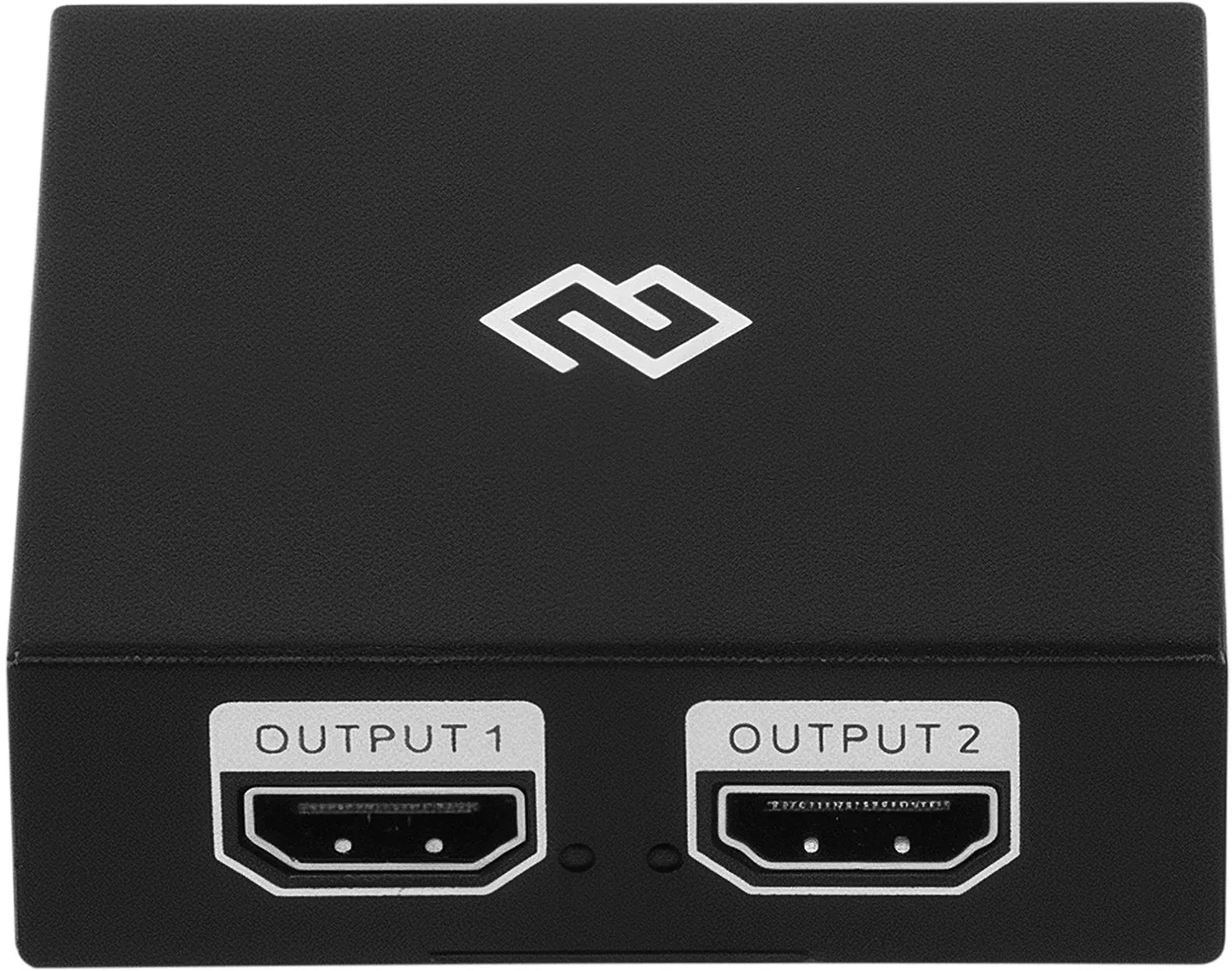 Сплиттер аудио-видео Digma DHSP-v1.4x2 HDMI f/2хHDMI f черный - фото 3