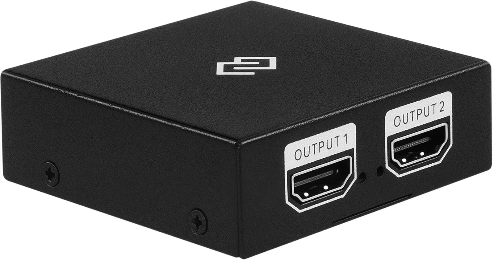 Сплиттер аудио-видео Digma DHSP-v1.4x2 HDMI f/2хHDMI f черный - фото 5
