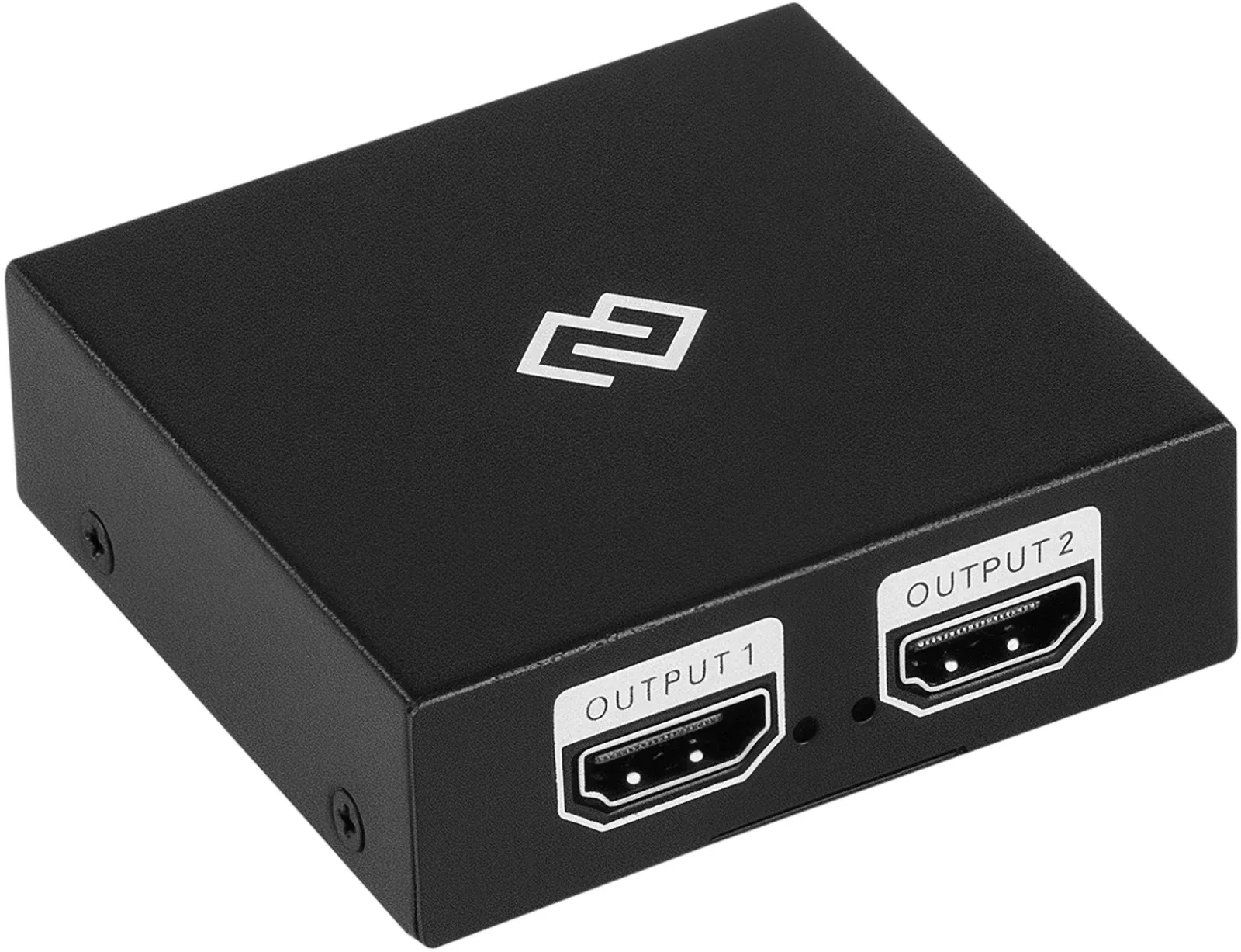 Сплиттер аудио-видео Digma DHSP-v1.4x2 HDMI f/2хHDMI f черный - фото 7