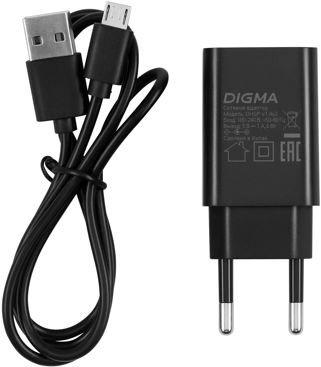 Сплиттер аудио-видео Digma DHSP-v1.4x2 HDMI f/2хHDMI f черный - фото 8