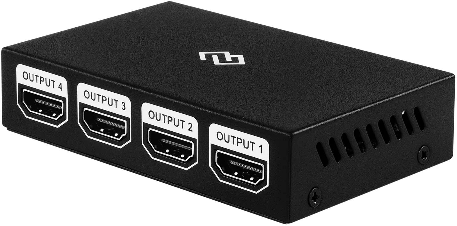 Сплиттер аудио-видео Digma DHSP-v1.4x4 HDMI f/4xHDMI f черный - фото 6