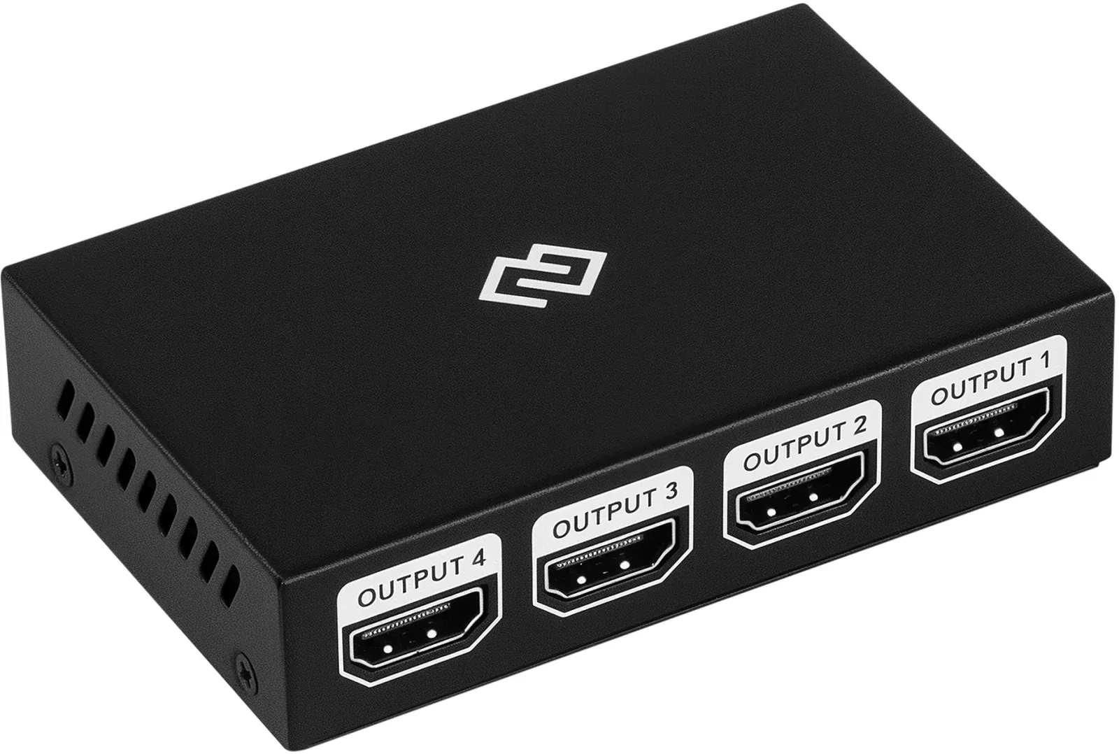 Сплиттер аудио-видео Digma DHSP-v1.4x4 HDMI f/4xHDMI f черный - фото 7