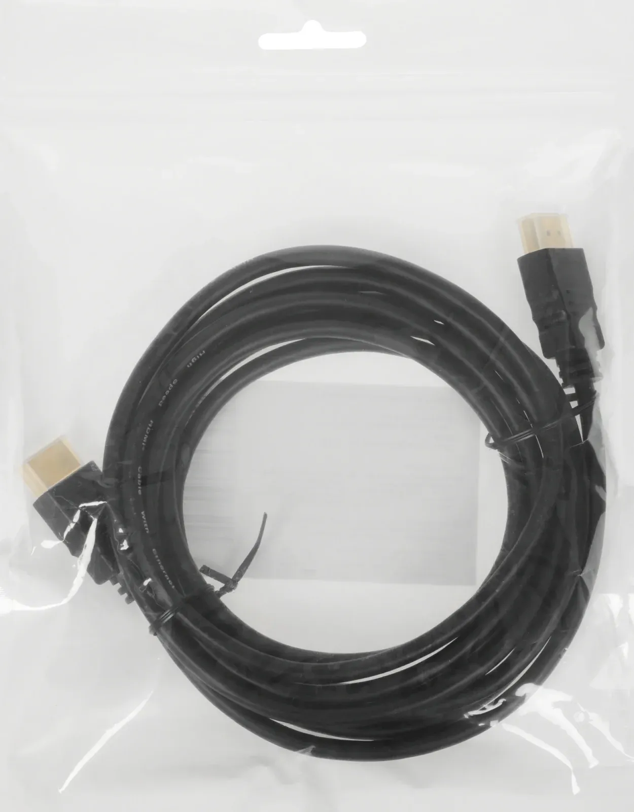 Кабель аудио-видео KingPrice KP-HDMI-v1.4-3m HDMI m/HDMI m 3м. позолоч.конт. черный - фото 1