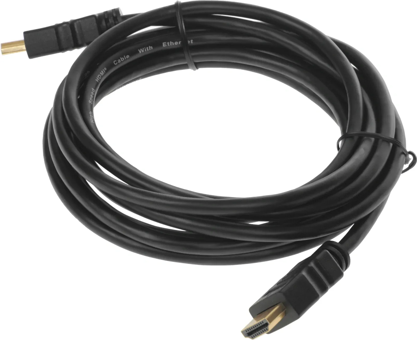 Кабель аудио-видео KingPrice KP-HDMI-v1.4-3m HDMI m/HDMI m 3м. позолоч.конт. черный - фото 3