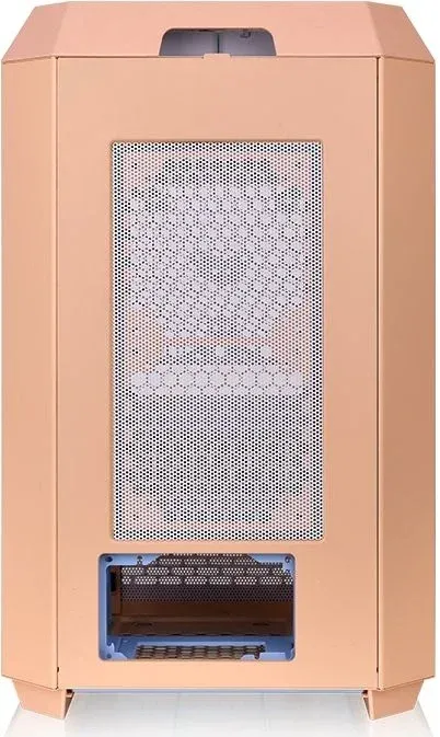 Корпус Thermaltake The Tower 300 Peach Fuzz розовый без БП mATX 8x120mm 6x140mm 2xUSB3.0 audio bott PSU - фото 4