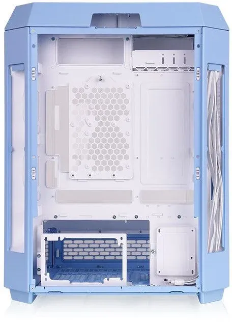 Корпус Thermaltake The Tower 600 Hydrangea голубой без БП ATX 13x120mm 9x140mm 4xUSB3.0 audio bott PSU - фото 5