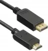 Кабель аудио-видео KingPrice KP-DP1.1-HD1.4-1.5m DisplayPort m/HDMI m 1.5м. позолоч.конт. черный - фото 3