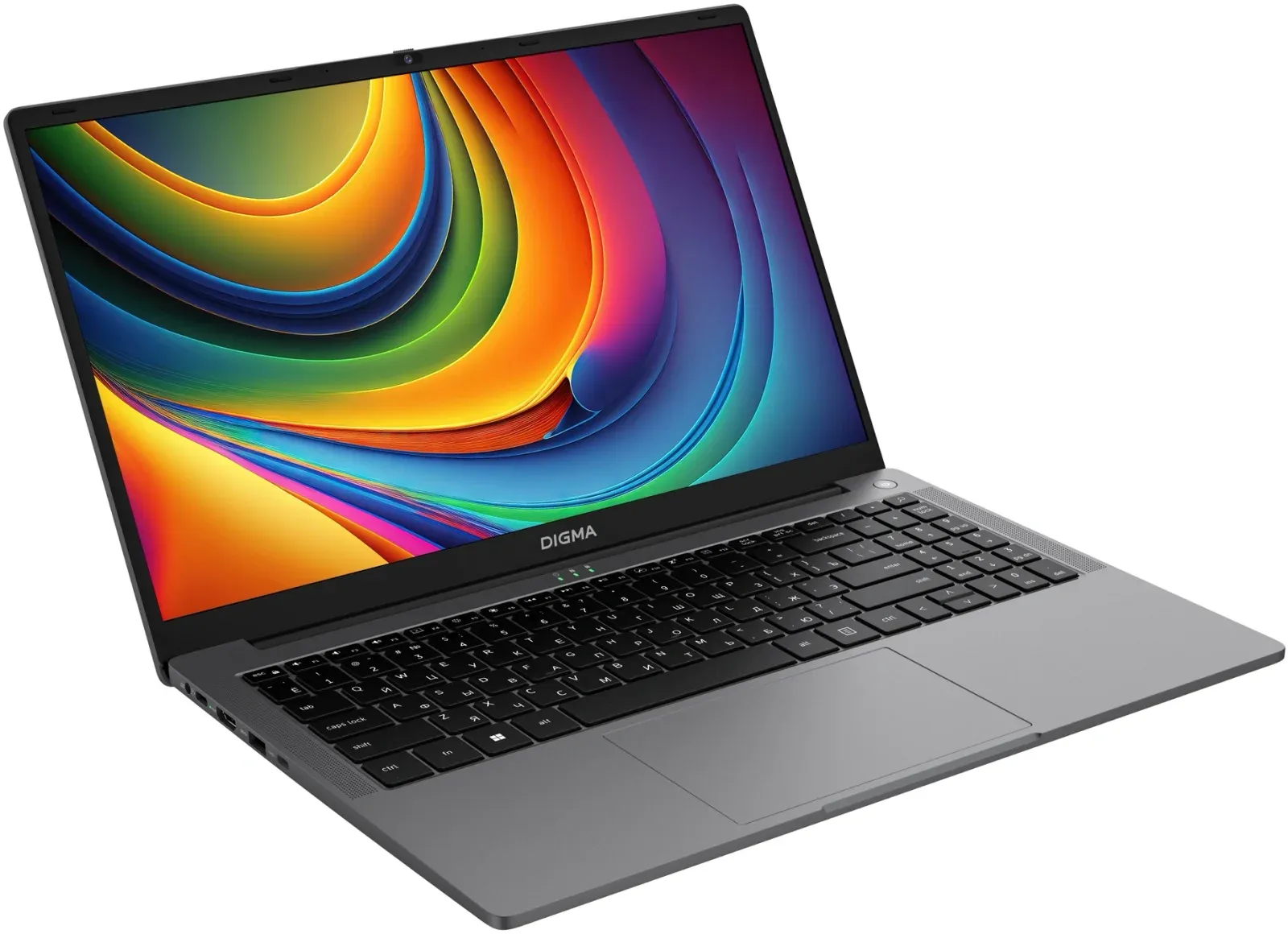 Ноутбук Digma EVE i5980 Core M3 8100Y 16Gb SSD512Gb Intel UHD Graphics 615 15.6 IPS FHD 1920x1080 Windows 11 Pro grey WiFi BT Cam 5000mAh DN15CM-ADXW01 - фото 3