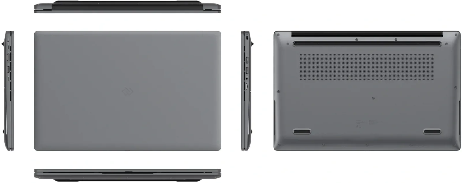 Ноутбук Digma EVE i5980 Core M3 8100Y 16Gb SSD512Gb Intel UHD Graphics 615 15.6 IPS FHD 1920x1080 Windows 11 Pro grey WiFi BT Cam 5000mAh DN15CM-ADXW01 - фото 5