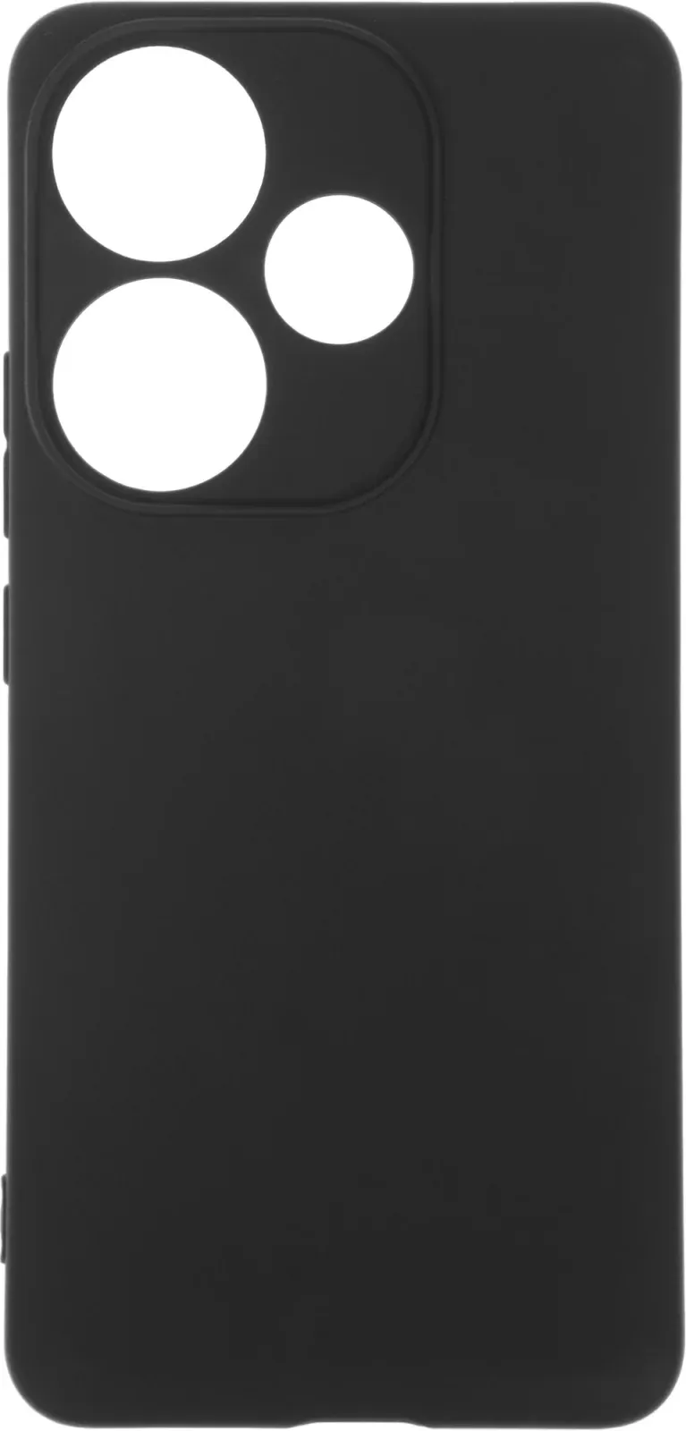 Чехол клип-кейс BoraSCO для Xiaomi Poco F6 Silicone Case черный 73393