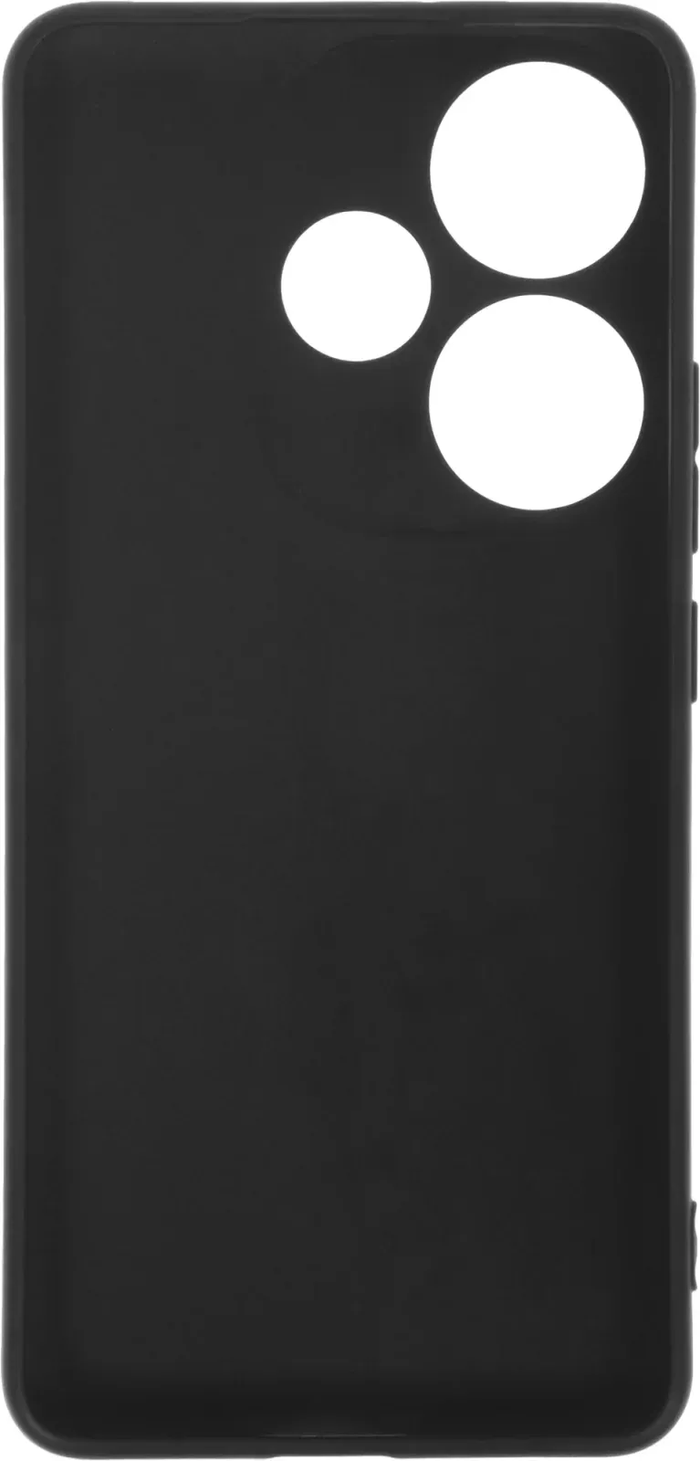 Чехол клип-кейс BoraSCO для Xiaomi Poco F6 Silicone Case черный 73393 - фото 2