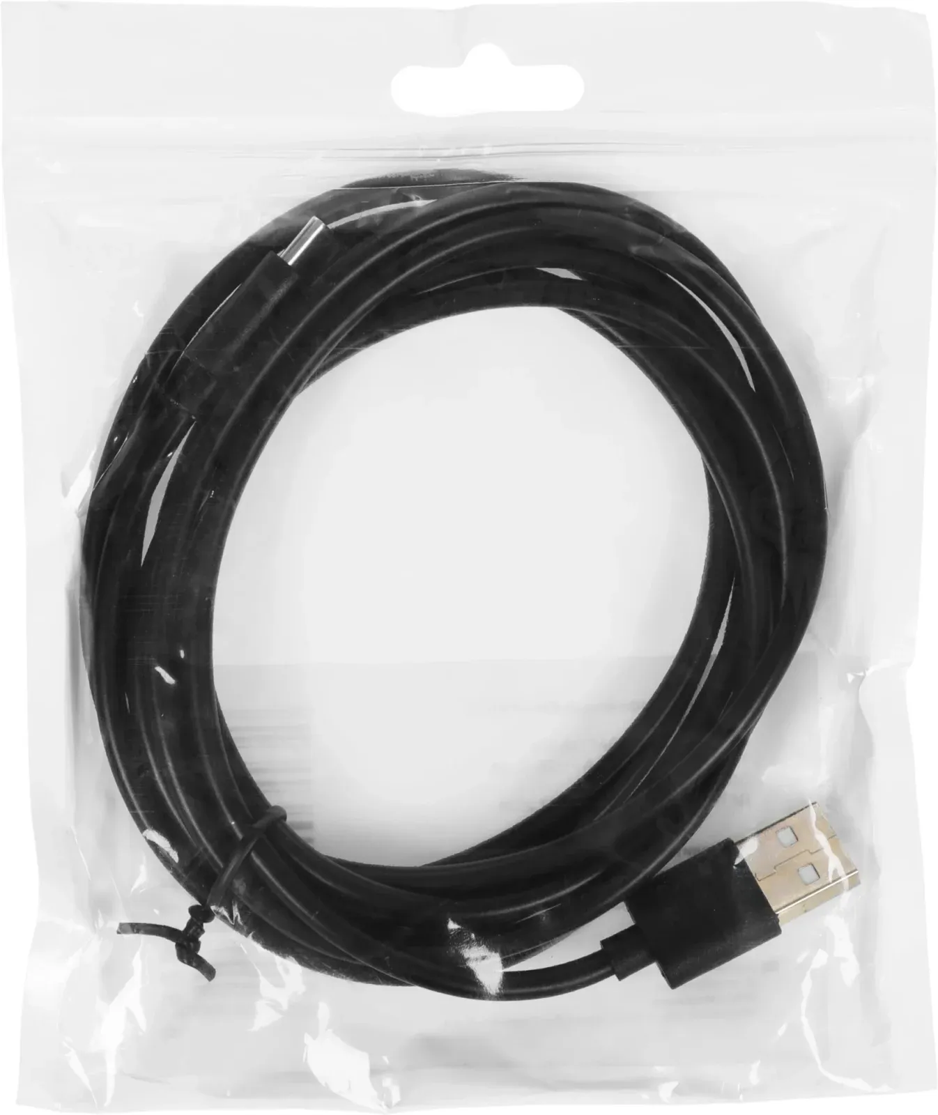 Кабель KingPrice KP-USBAC-3A-2m USB m-USB Type-C m 2м черный - фото 4