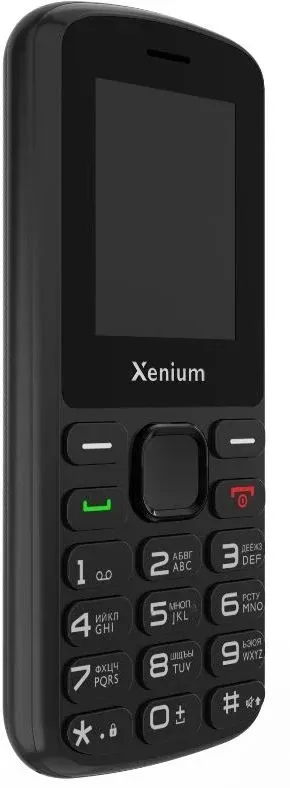 Мобильный телефон XENIUM X170 черный моноблок 2Sim 1.77 128x160 Nucleus GSM900/1800 MP3 FM microSD max32Gb - фото 4