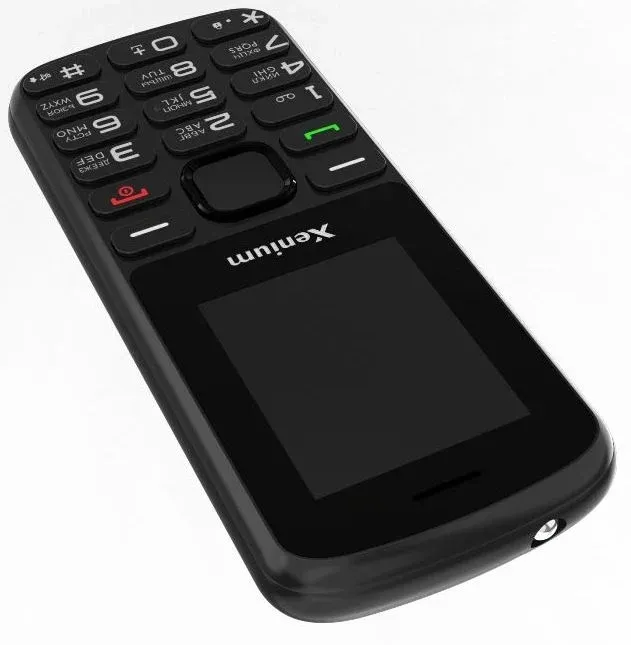 Мобильный телефон XENIUM X170 черный моноблок 2Sim 1.77 128x160 Nucleus GSM900/1800 MP3 FM microSD max32Gb - фото 6