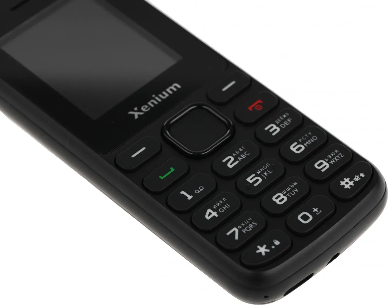 Мобильный телефон XENIUM X170 черный моноблок 2Sim 1.77 128x160 Nucleus GSM900/1800 MP3 FM microSD max32Gb - фото 7
