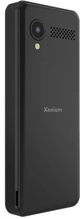 Мобильный телефон XENIUM X240 черный моноблок 2Sim 2.4 240x320 Nucleus 0.3Mpix GSM900/1800 MP3 FM microSD max32Gb - фото 3