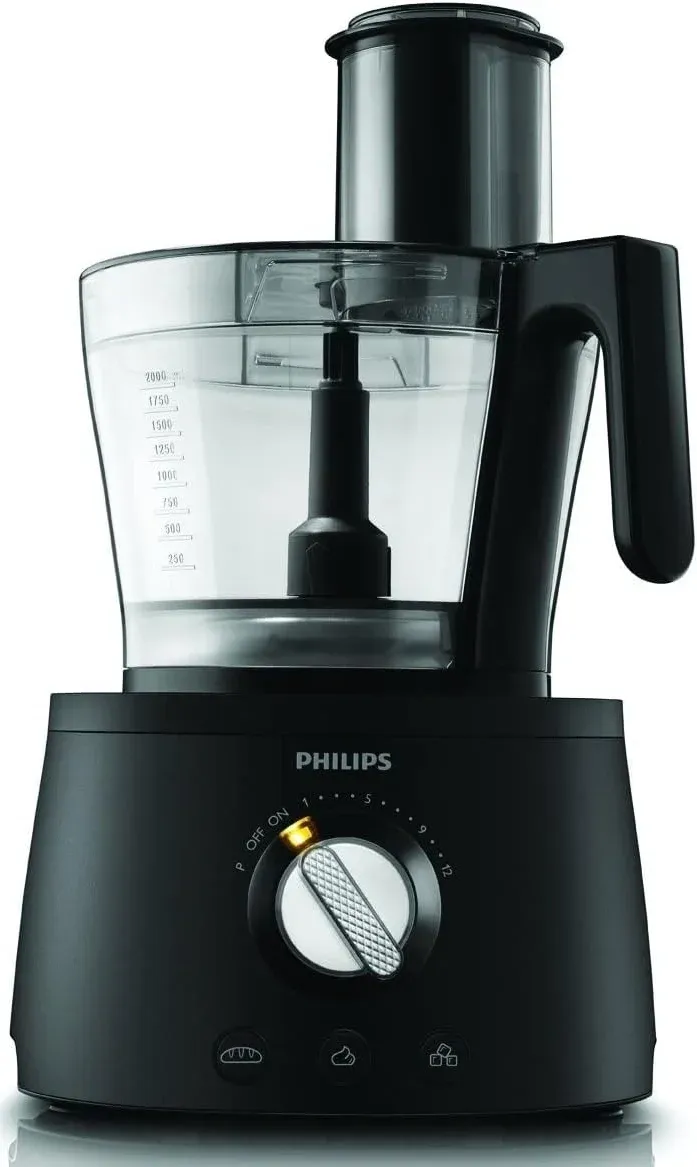 Кухонный комбайн Philips HR7776/90 1300Вт черный - фото 1