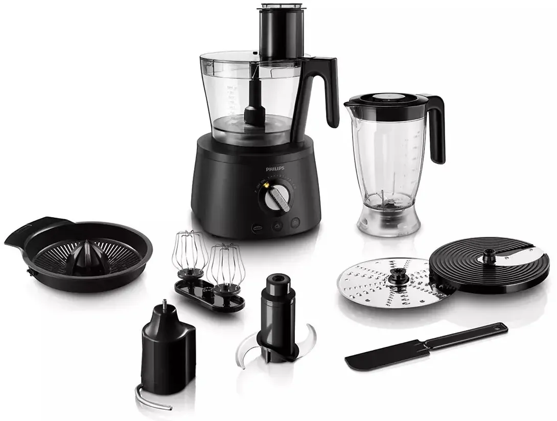 Кухонный комбайн Philips HR7776/90 1300Вт черный - фото 4