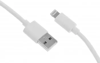 Кабель KingPrice KP-USBAL-1m USB m-Lightning m 1м белый - фото 7