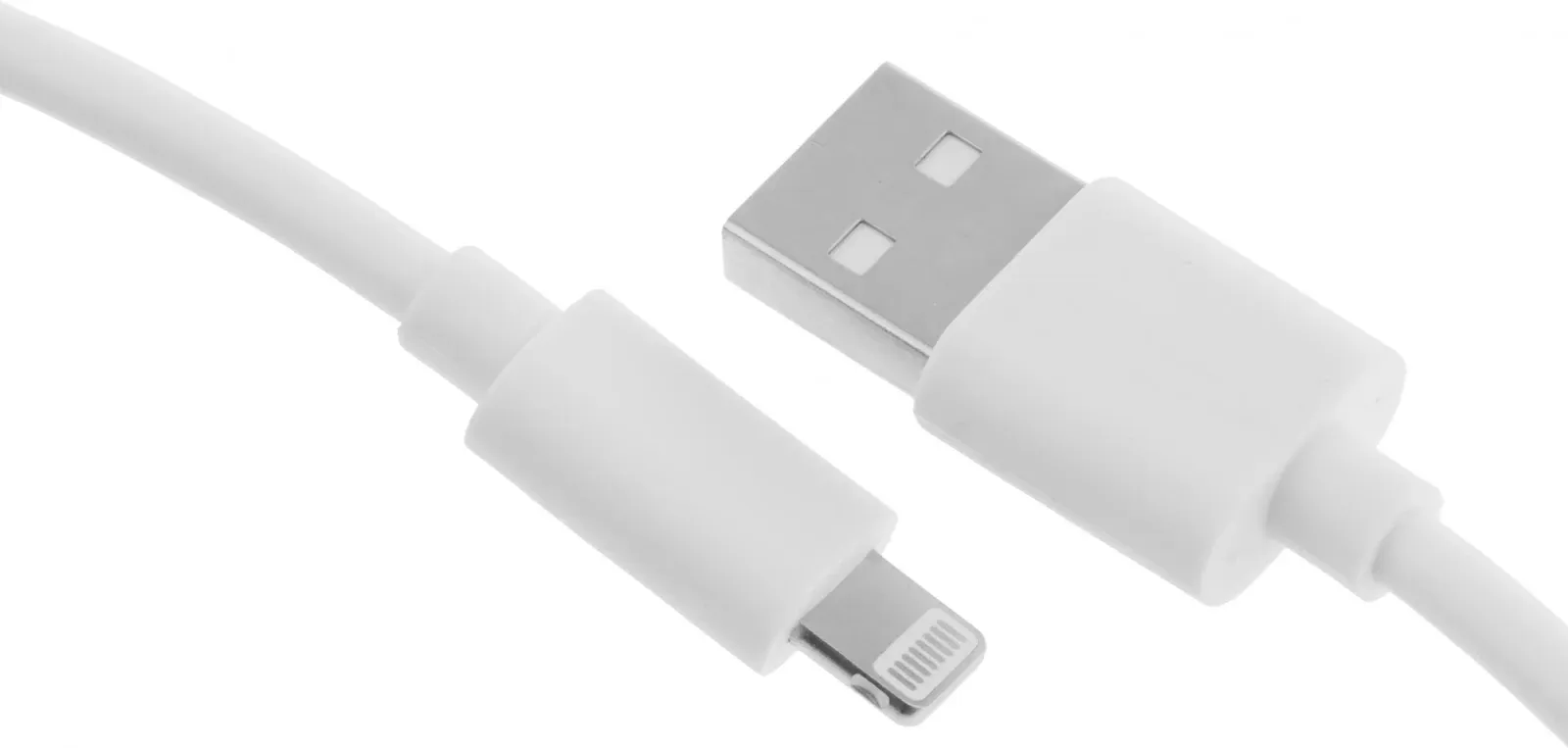 Кабель KingPrice KP-USBAL-2m USB m-Lightning m 2м белый - фото 3