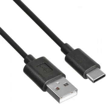 Кабель KingPrice KP-USBAC-3A-1.5m USB m-USB Type-C m 1.5м черный - фото 5