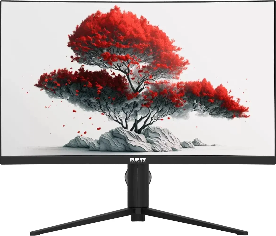 Монитор RDW Computers 27 RDW2706C Q03В375V2A1 черный VA 1ms 16:9 HDMI M/M матовая HAS Piv 4000:1 300cd 178гр/178гр 2560x1440 75Hz DP QHD USB RUS - фото 1