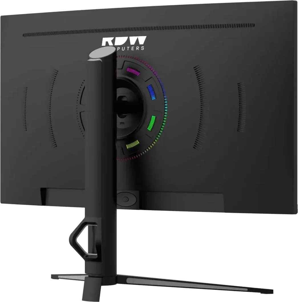 Монитор RDW Computers 27 RDW2706C Q03В375V2A1 черный VA 1ms 16:9 HDMI M/M матовая HAS Piv 4000:1 300cd 178гр/178гр 2560x1440 75Hz DP QHD USB RUS - фото 4