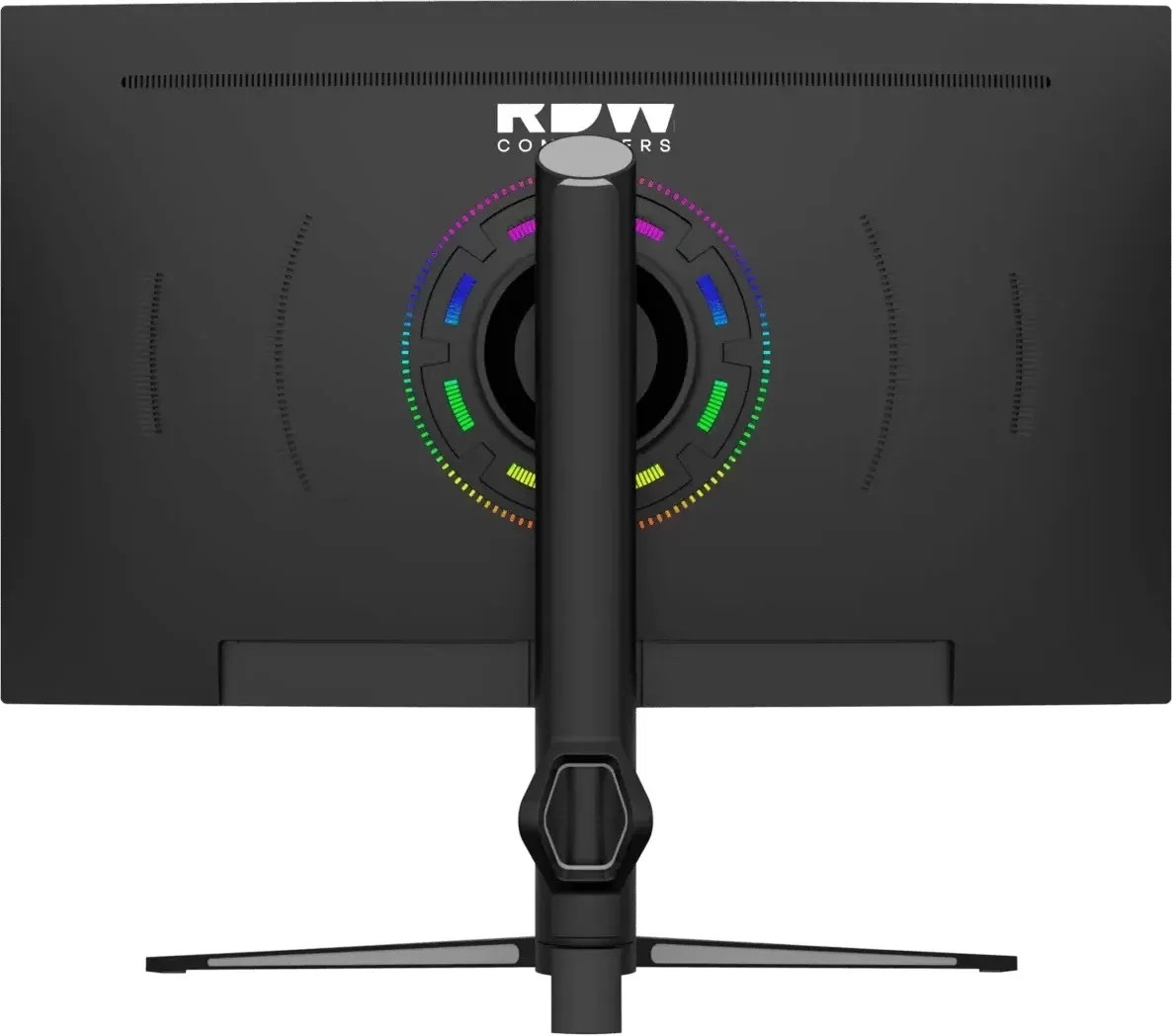 Монитор RDW Computers 27 RDW2706C Q03В375V2A1 черный VA 1ms 16:9 HDMI M/M матовая HAS Piv 4000:1 300cd 178гр/178гр 2560x1440 75Hz DP QHD USB RUS - фото 5